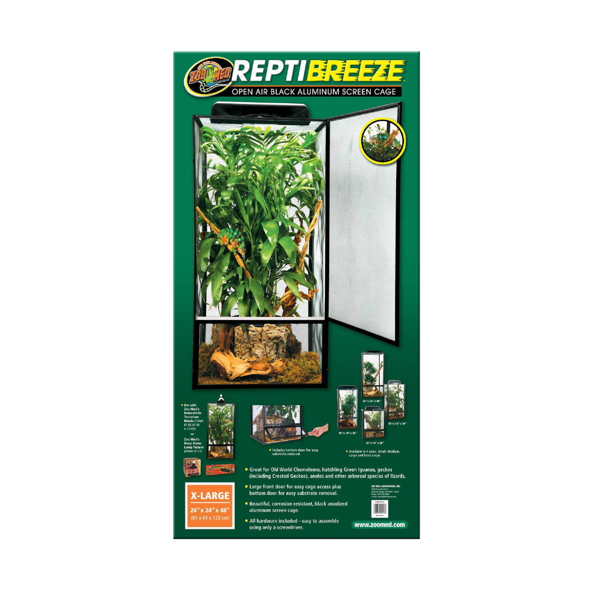 Zoo Med Repti Breeze Screen Terrarium