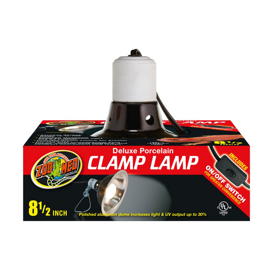 Zoo Med Deluxe Porcelain Clamp Lamp