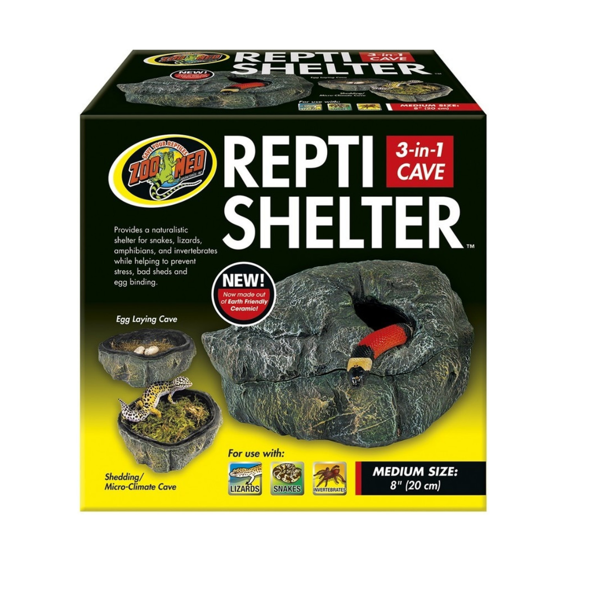 Zoo Med Repti-Shelter 3 In 1 Cave