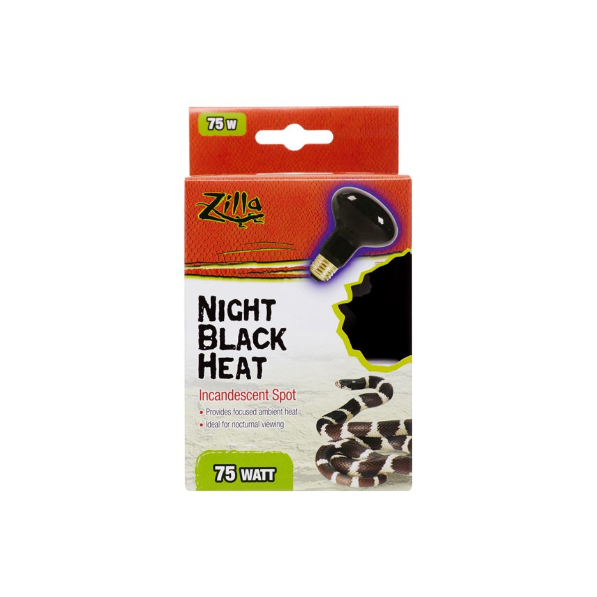 Zilla Incandescent Spot Black Heat Bulb