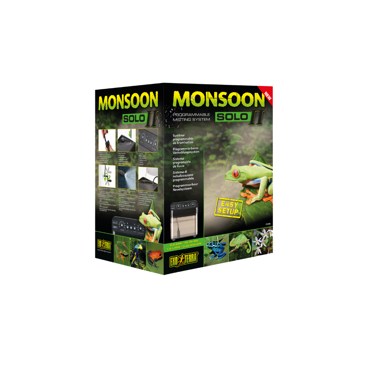 Exo Terra Monsoon Solo II Programmable Misting System