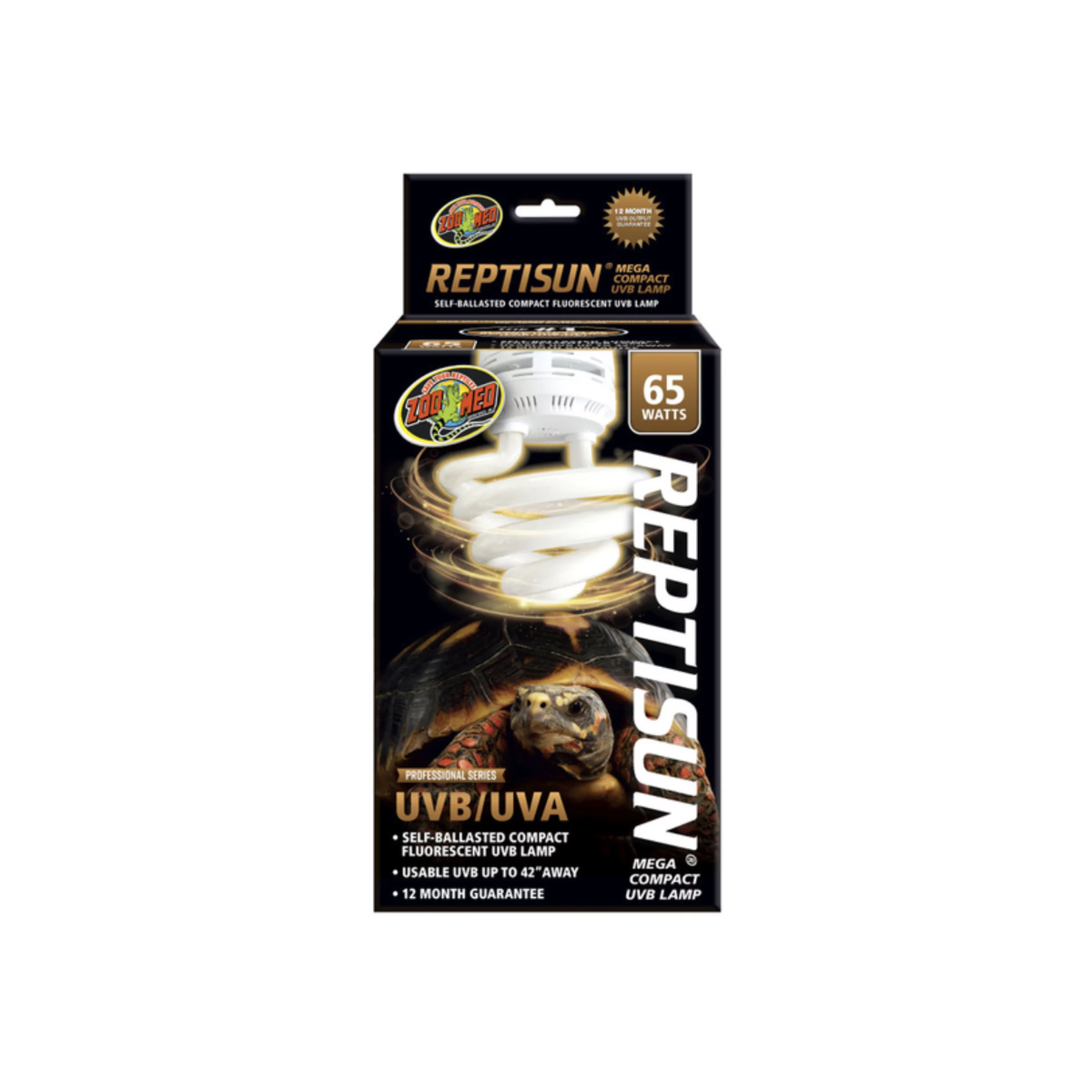 Zoo Med ReptiSun Mega Compact UVB/UVA Lamp 65 Watt